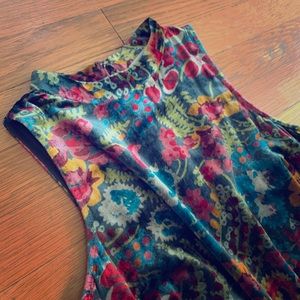 PETITE VELVET DRESS